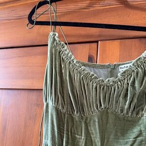 Velvet Reformation semi formal dress